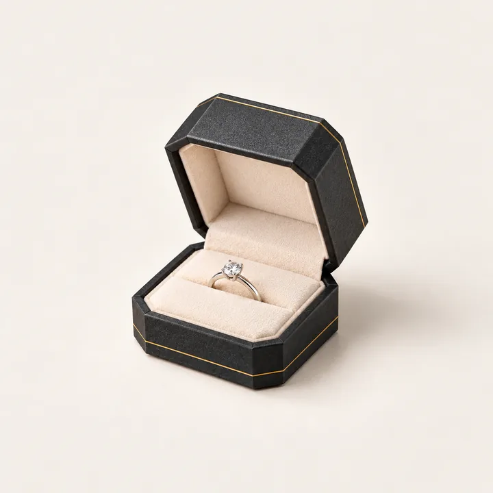 Velvet-Lined Paper Jewelry Boxes collection